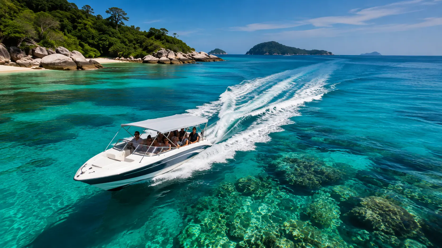 Scenic travel mood image for domestic Malaysia routes and weekend journeys